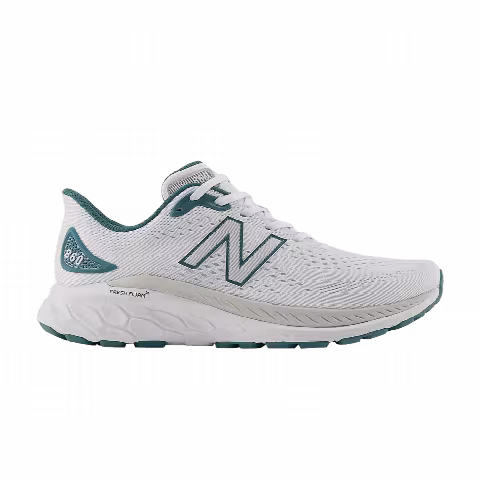 New Balance Fresh Foam X 860v13 2E Wide 'Quartz Grey Spruce Bright Green'