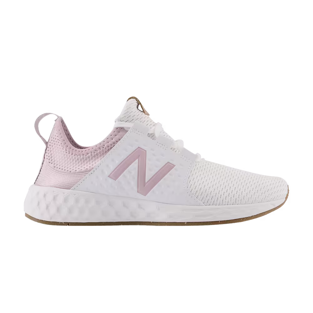 New Balance Women's Fresh Foam Cruz v1 Reissue White Violet Shadow