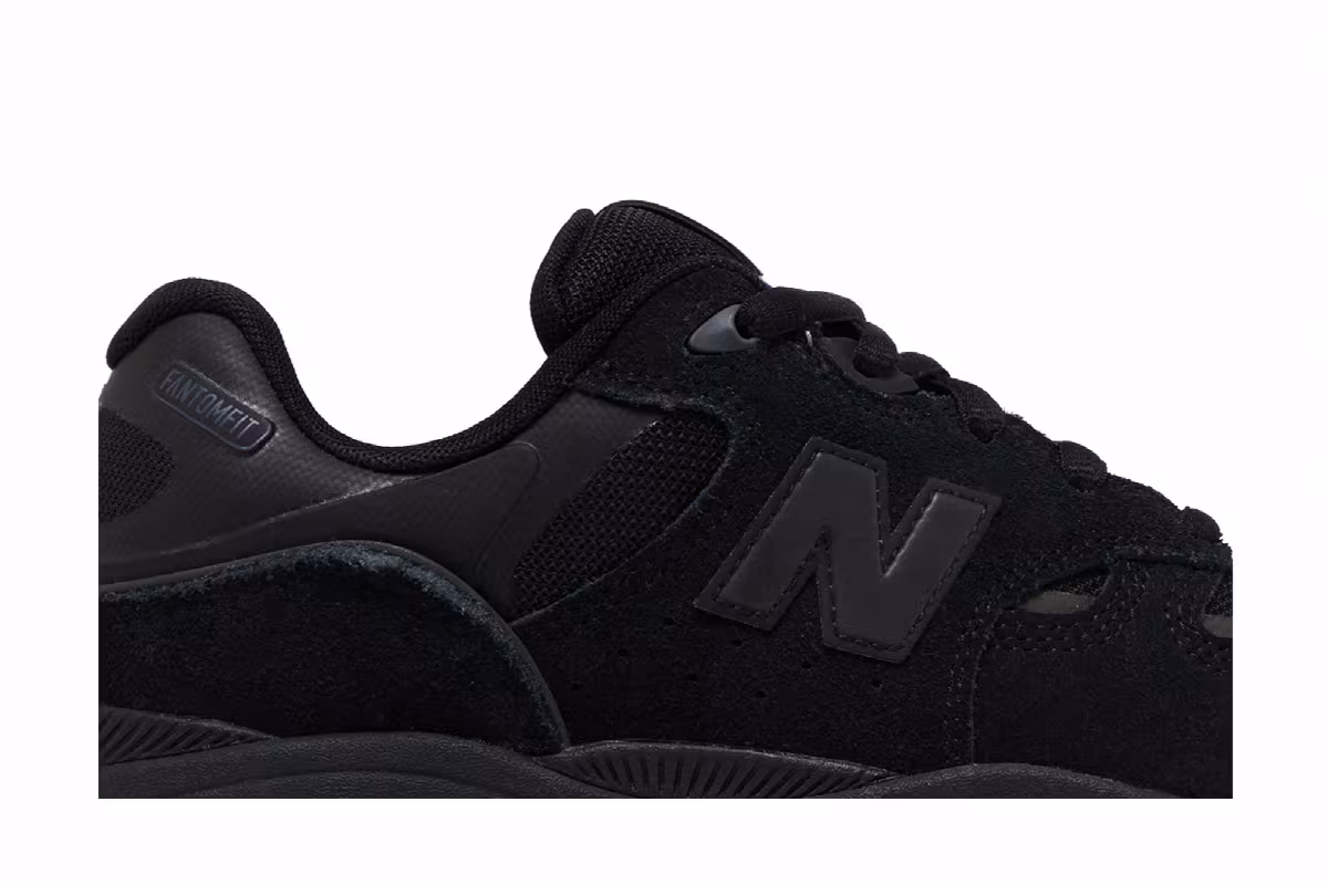 Tiago Lemos x New Balance Numeric 1010 Triple Black, view 3