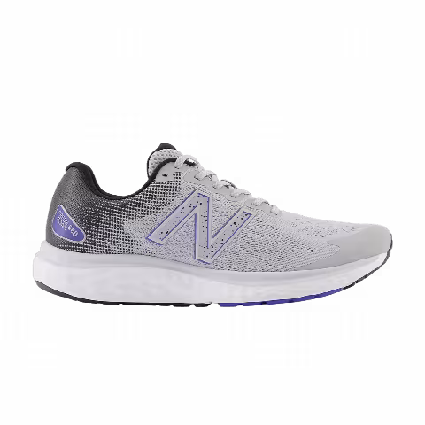 New Balance Fresh Foam 680v7 2E Wide 'Aluminum Grey Marine Blue'