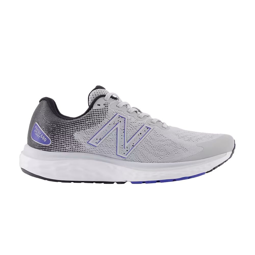New Balance Fresh Foam 680v7 Aluminum Grey Marine Blue