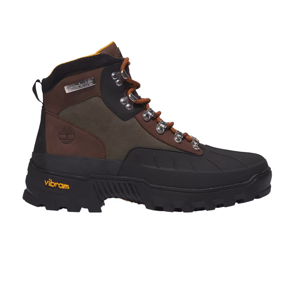 Timberland Waterproof Mid Hiker Boot Brown Black