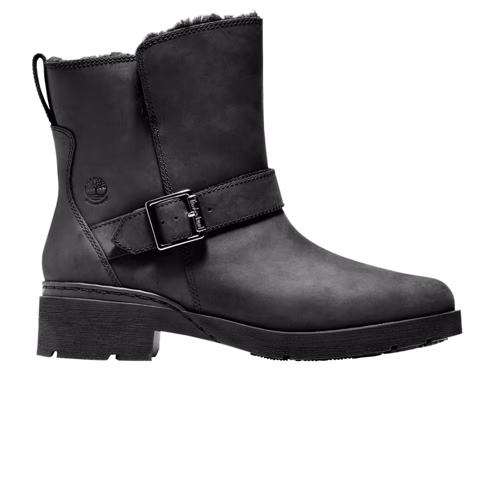 Timberland Women's Graceyn Waterproof Biker Boot Black