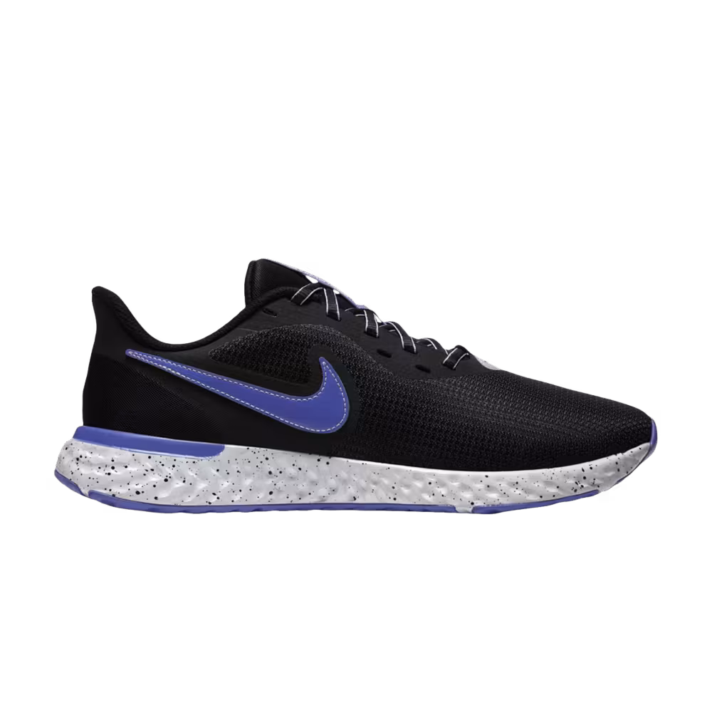 Nike Revolution 5 EXT Black Astronomy Blue