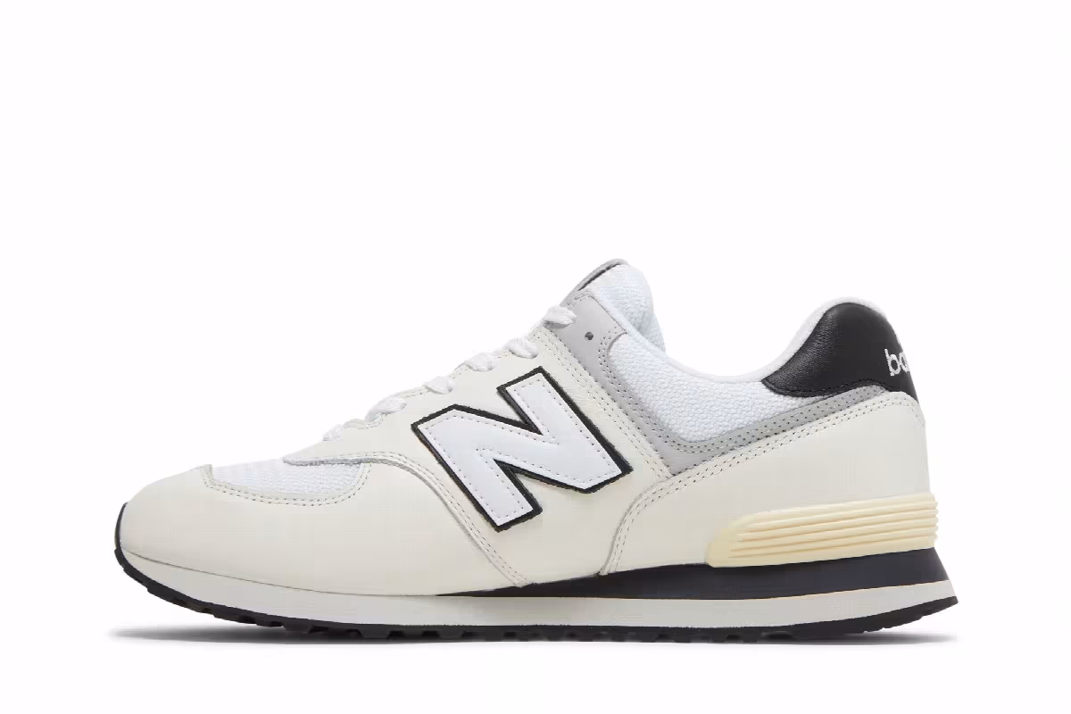 New Balance 574 White Sea Salt, view 4