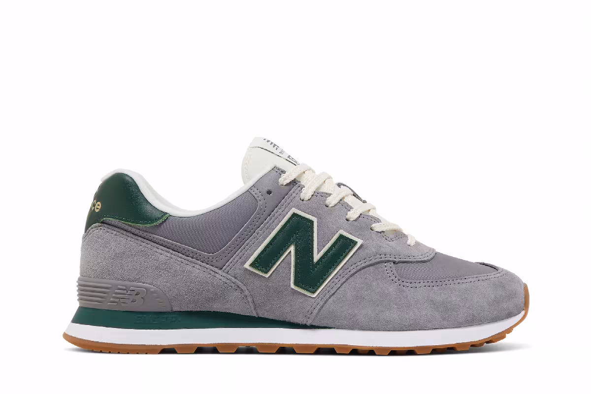 New Balance 574 Grey Green, view 2