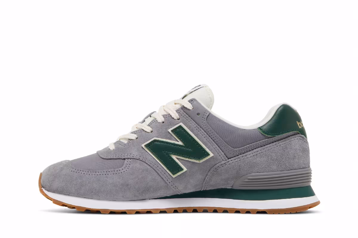 New Balance 574 Grey Green, view 4
