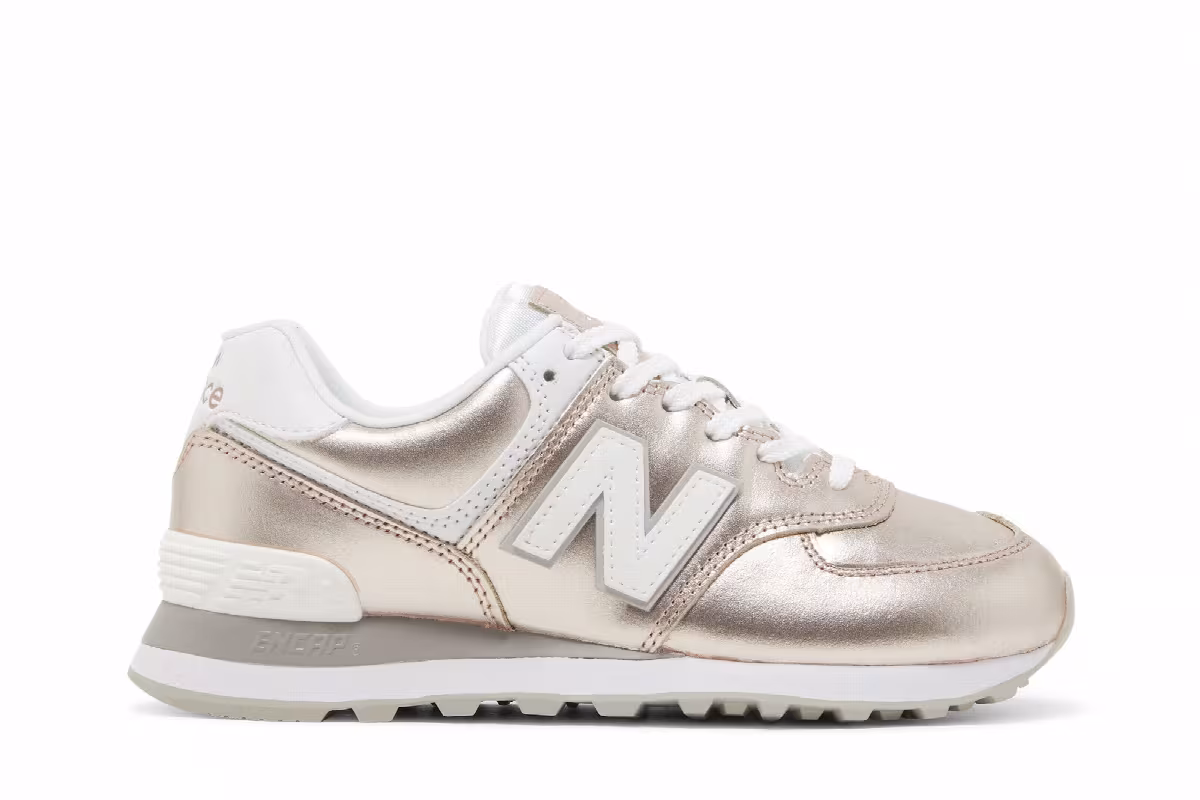 New Balance Women's 574v2 Rose Gold, view 2