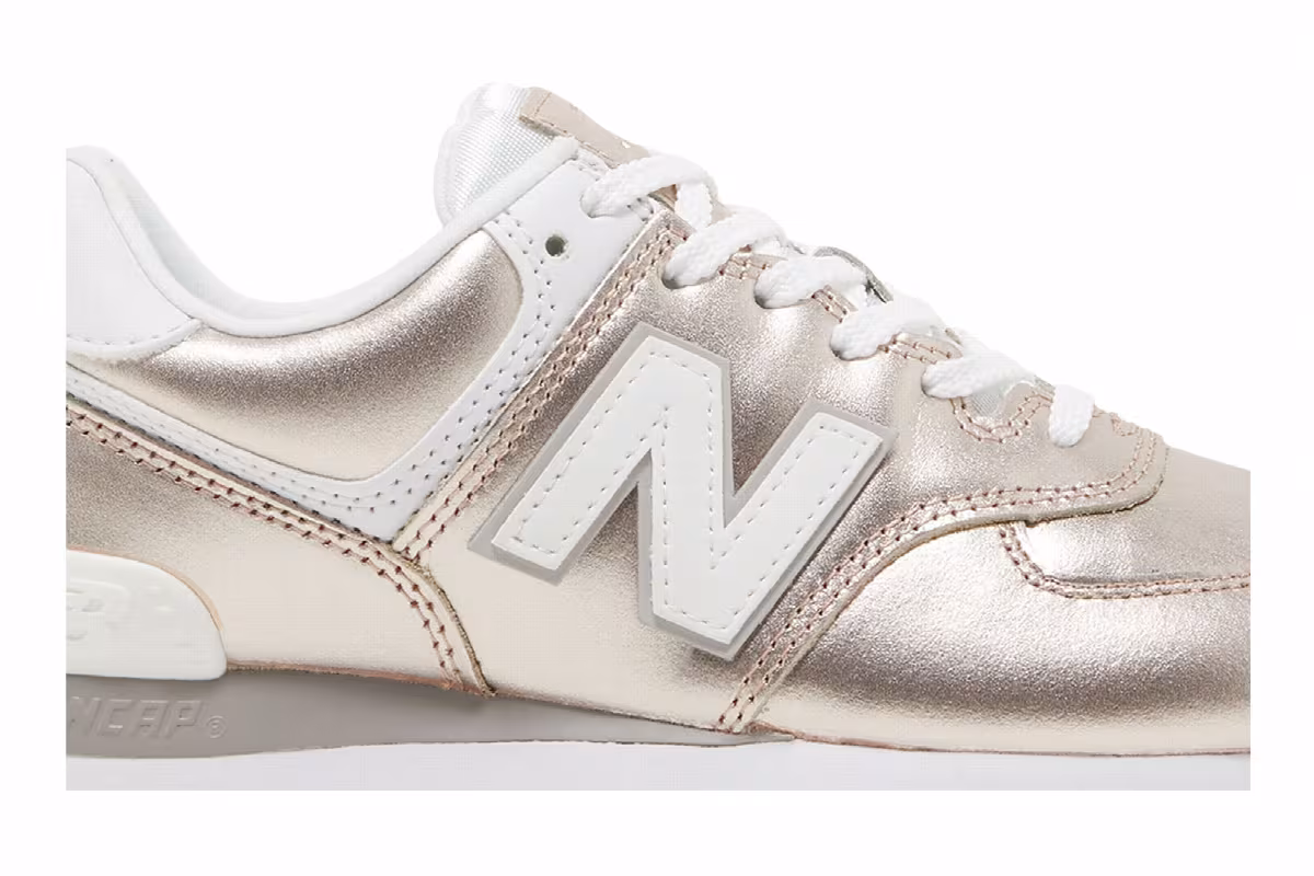 New Balance Women's 574v2 Rose Gold, view 3