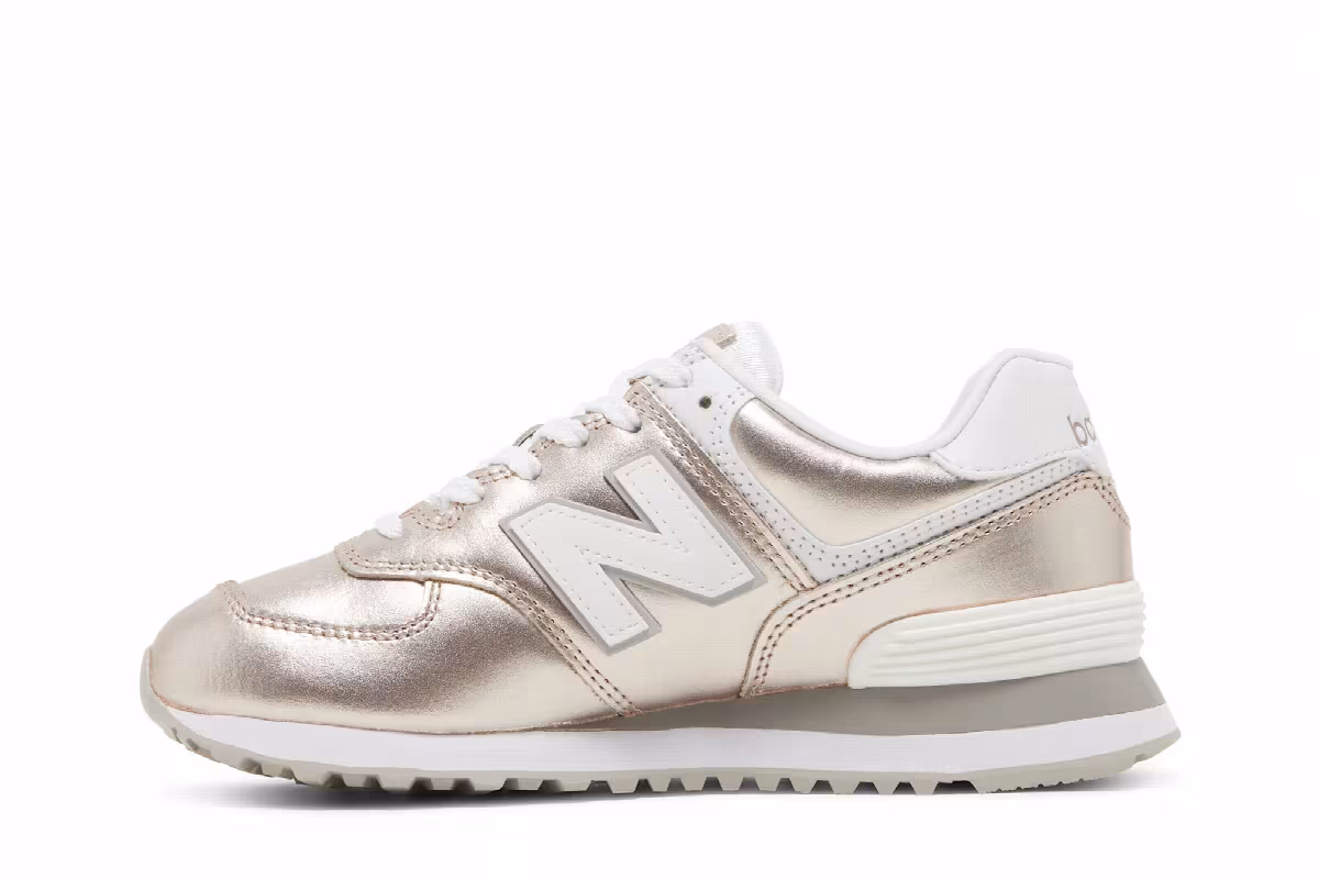 New Balance Women's 574v2 Rose Gold, view 4