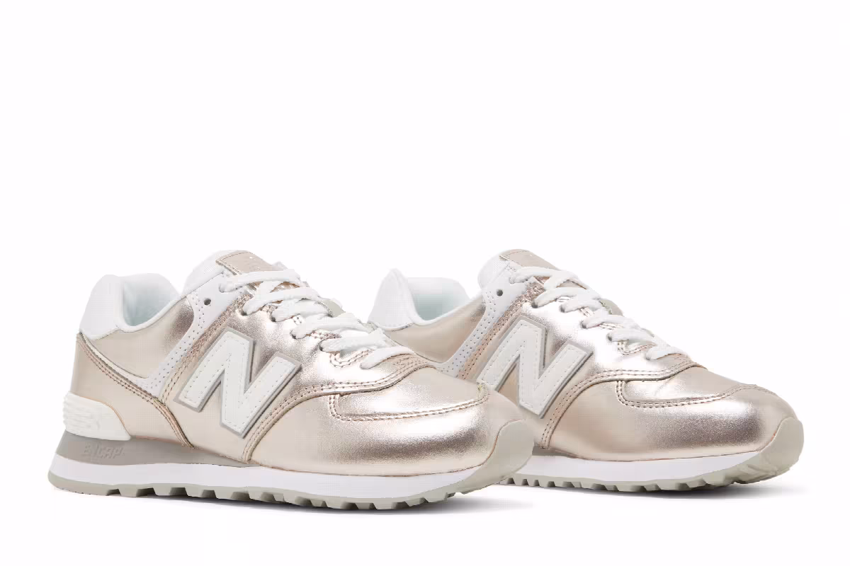 New Balance Women's 574v2 Rose Gold, view 9