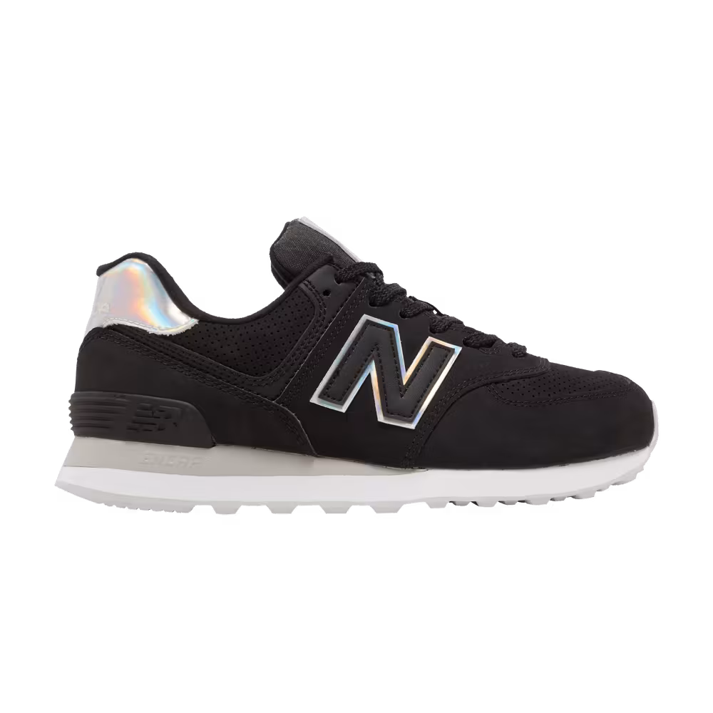 New Balance Women's 574 Black Rain Cloud