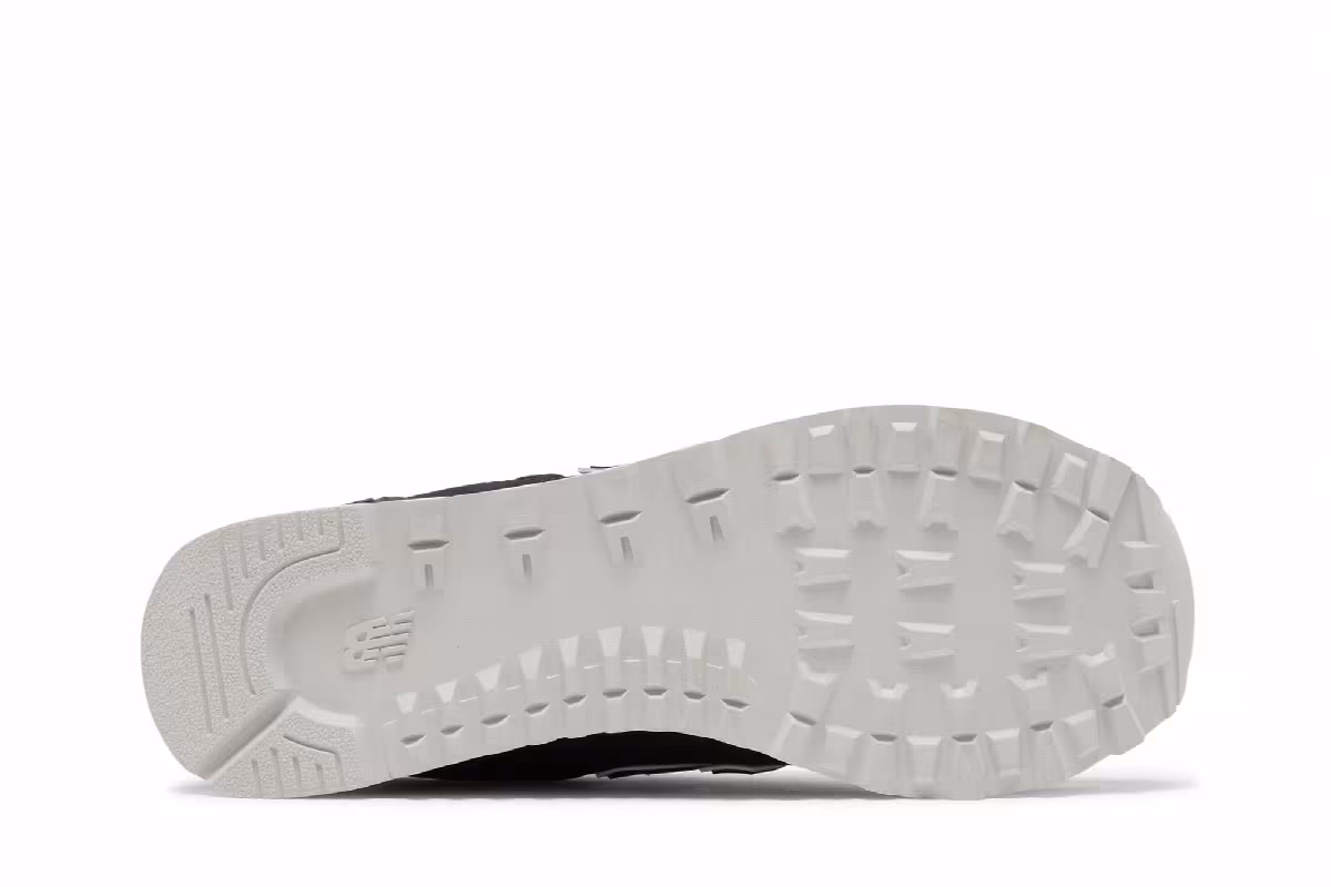 New Balance Women's 574 Black Rain Cloud, view 5