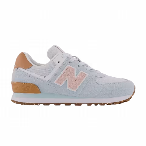 New Balance 574 Little Kid Wide 'Morning Fog Gum'