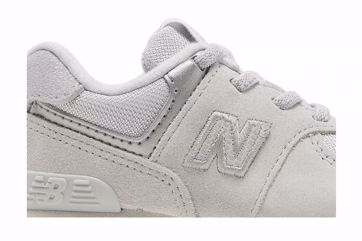 New Balance 574 Bungee Lace Toddler Wide Summer Fog, view 3