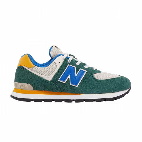 New Balance 574 Big Kid 'Nightwatch Green Cobalt'