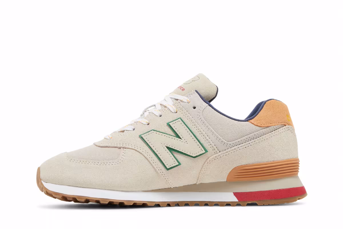 New Balance 574 Taupe Caramel, view 4