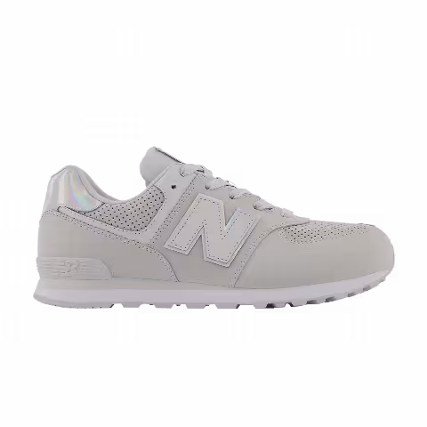 New Balance 574 Big Kid Wide 'Summer Fog'