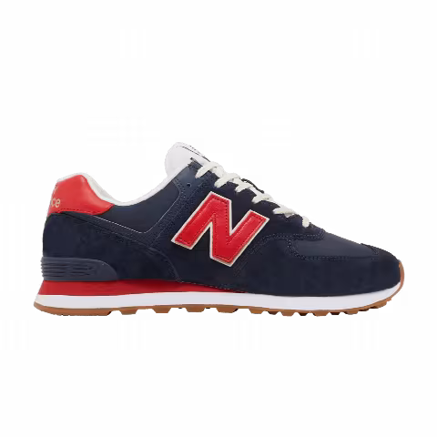 New Balance 574 'Navy Red'
