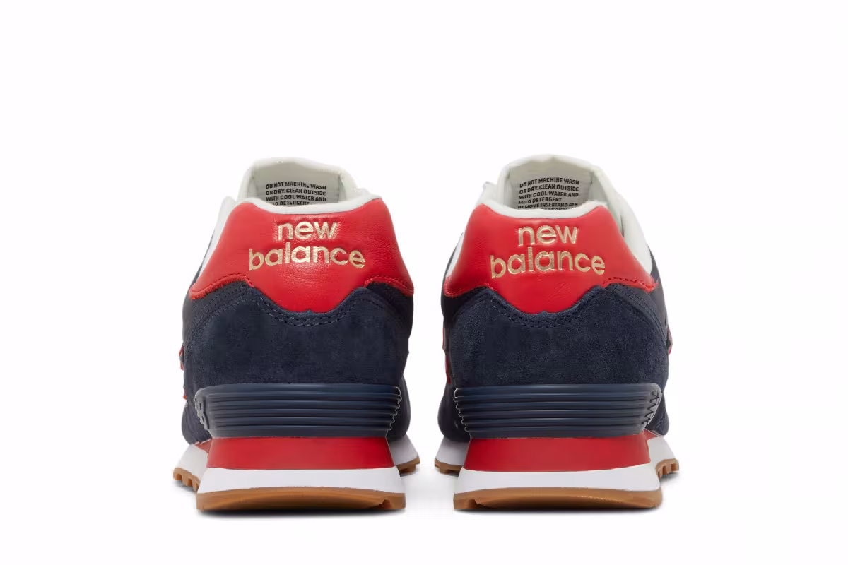 New Balance 574 Navy Red, view 7