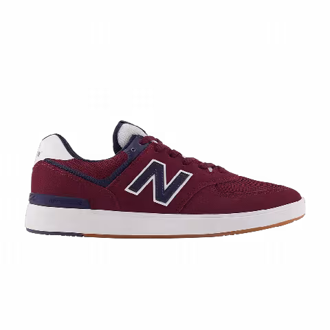 New Balance Wmns 574 Court 'Burgundy Navy'