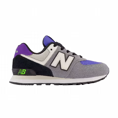 New Balance 574 Little Kid Wide 'Gunmetal Aura'