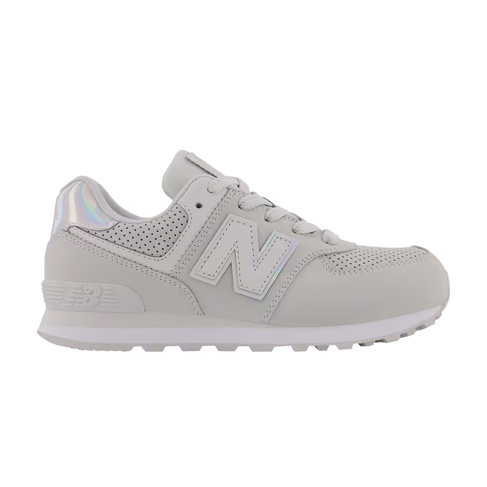 New Balance 574 Bungee Little Kid Summer Fog White