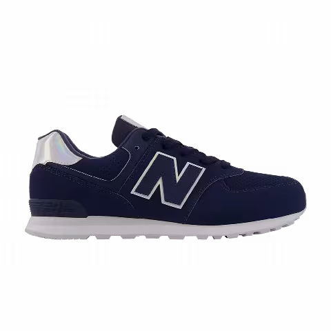 New Balance 574 Big Kid Wide 'Natural Indigo'