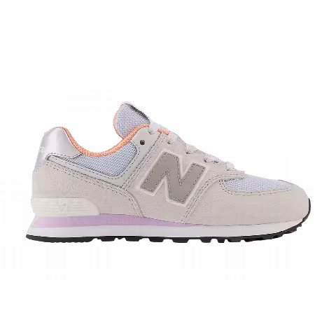 New Balance 574 Little Kid 'Summer Fog Cyber Lilac'
