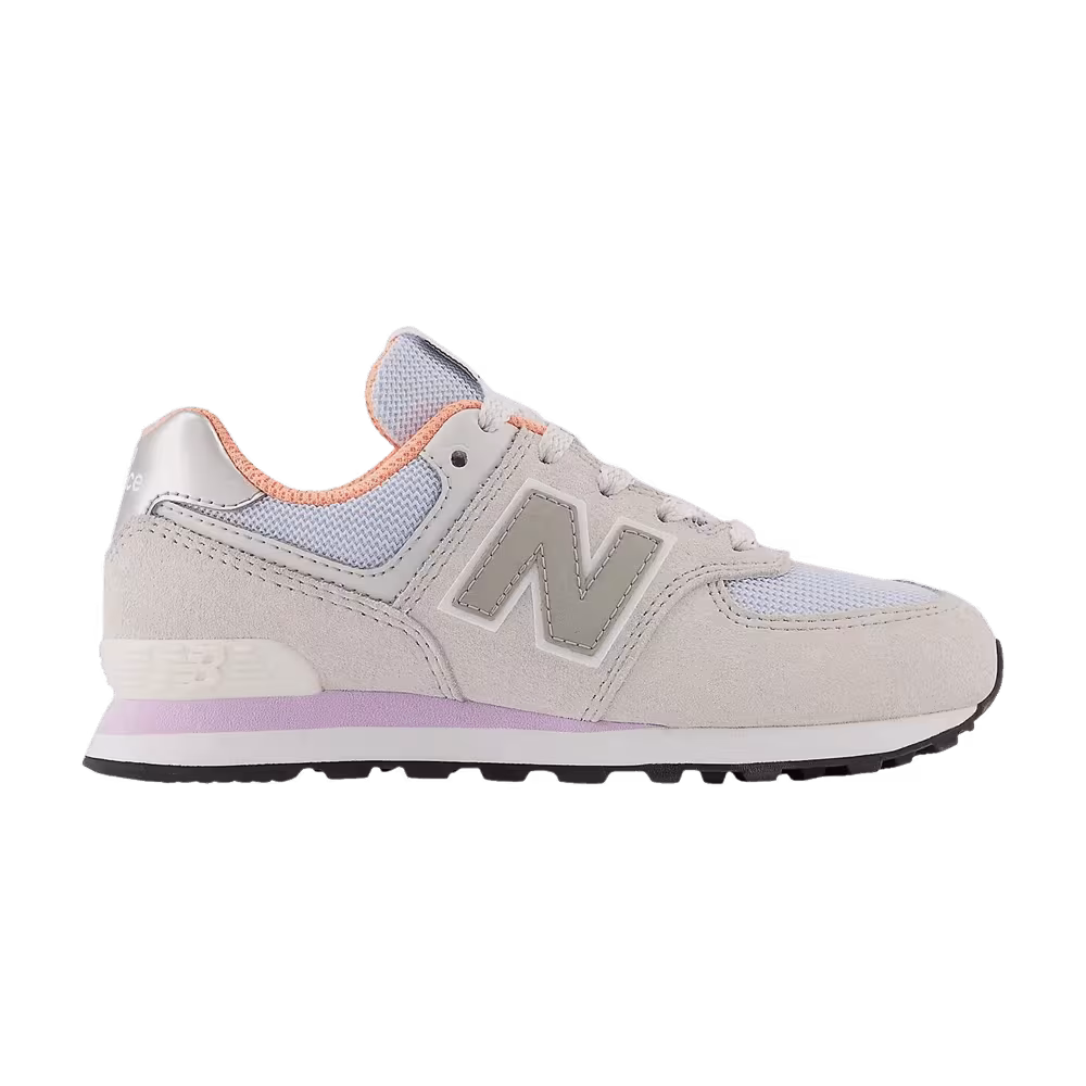 New Balance 574 Little Kid Summer Fog Cyber Lilac