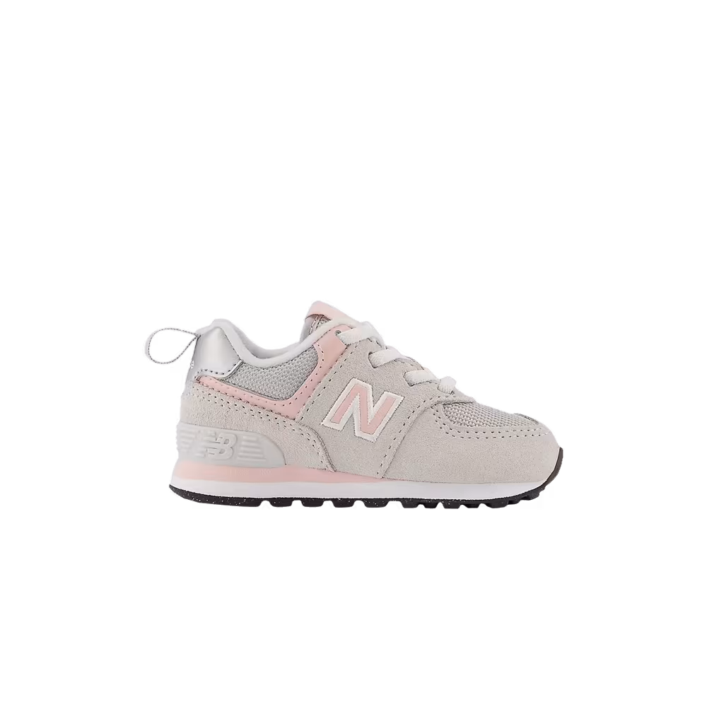 New Balance 574 Bungee Toddler Wide Core Pack - Rain Cloud Pink Haze
