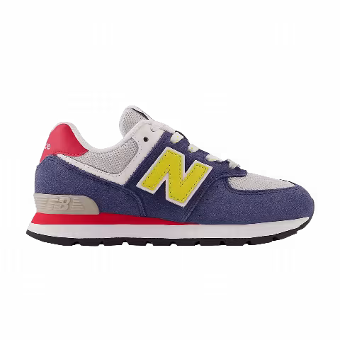 New Balance 574 Little Kid 'Natural Indigo Honeycomb'