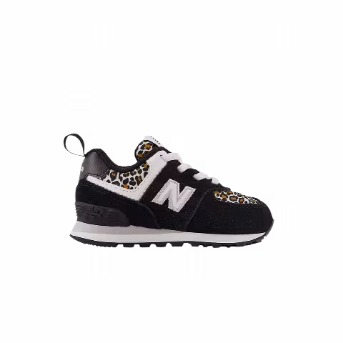 New Balance 574 Bungee Lace Toddler 'Leopard'