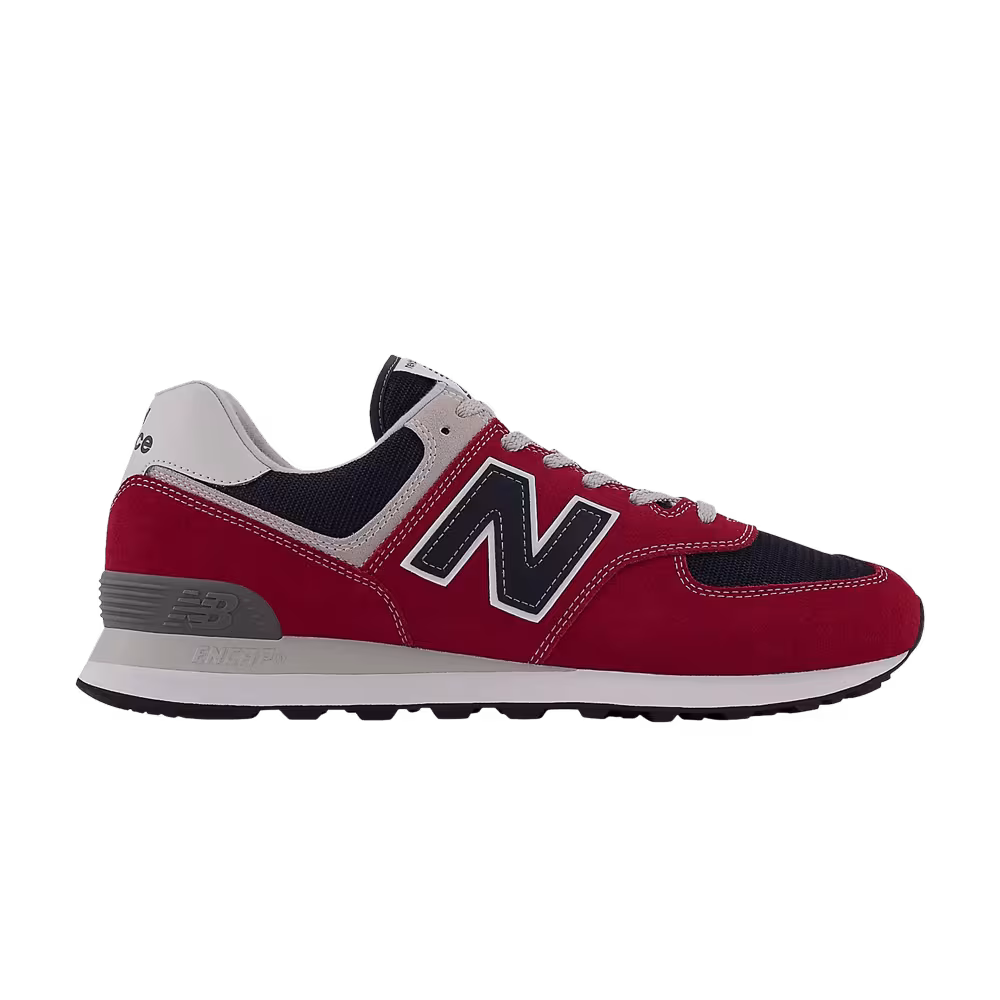 New Balance 574v2 2E Wide Red Navy