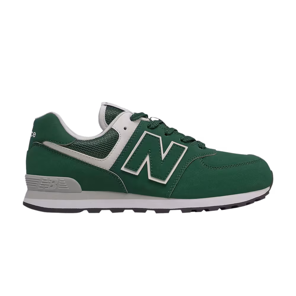 New Balance 574 Big Kid Nightwatch Green