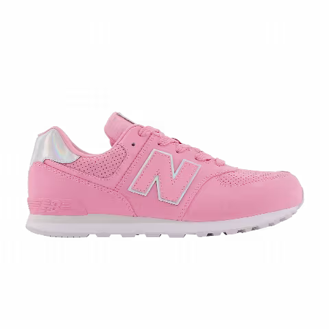 New Balance 574 Big Kid Wide 'Bubblegum'