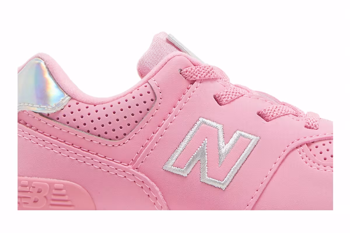 New Balance 574 Bungee Toddler Bubblegum, view 3