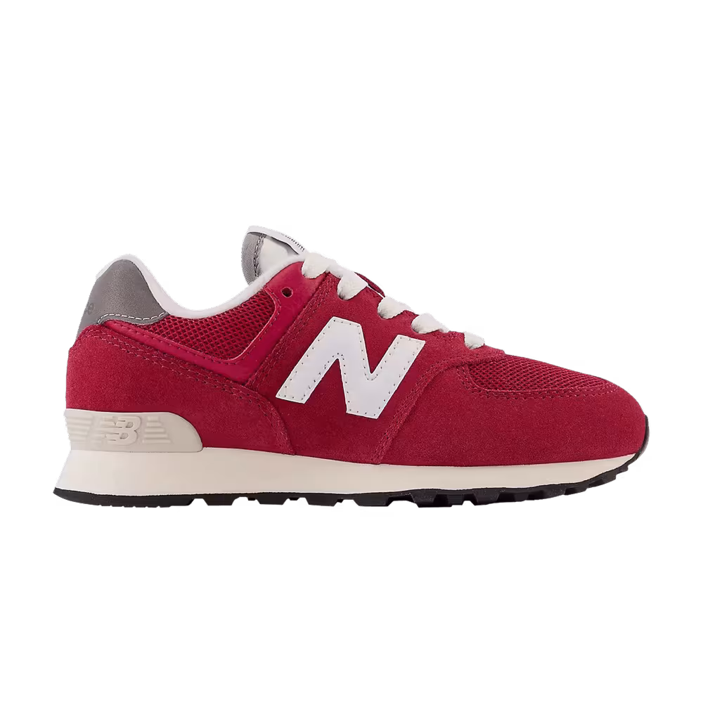 New Balance 574 Little Kid Wide Crimson