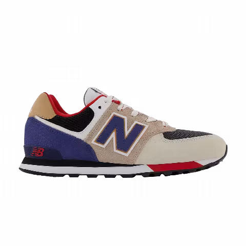 New Balance 574 Big Kid Wide 'Mindful Grey Moon Shadow'