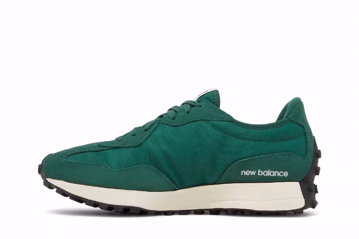 New Balance 327 Team Forest Green, view 4