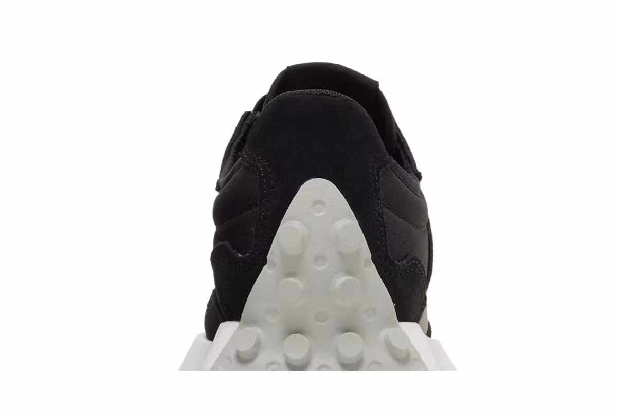 New Balance Women's 327 Black White, view 8