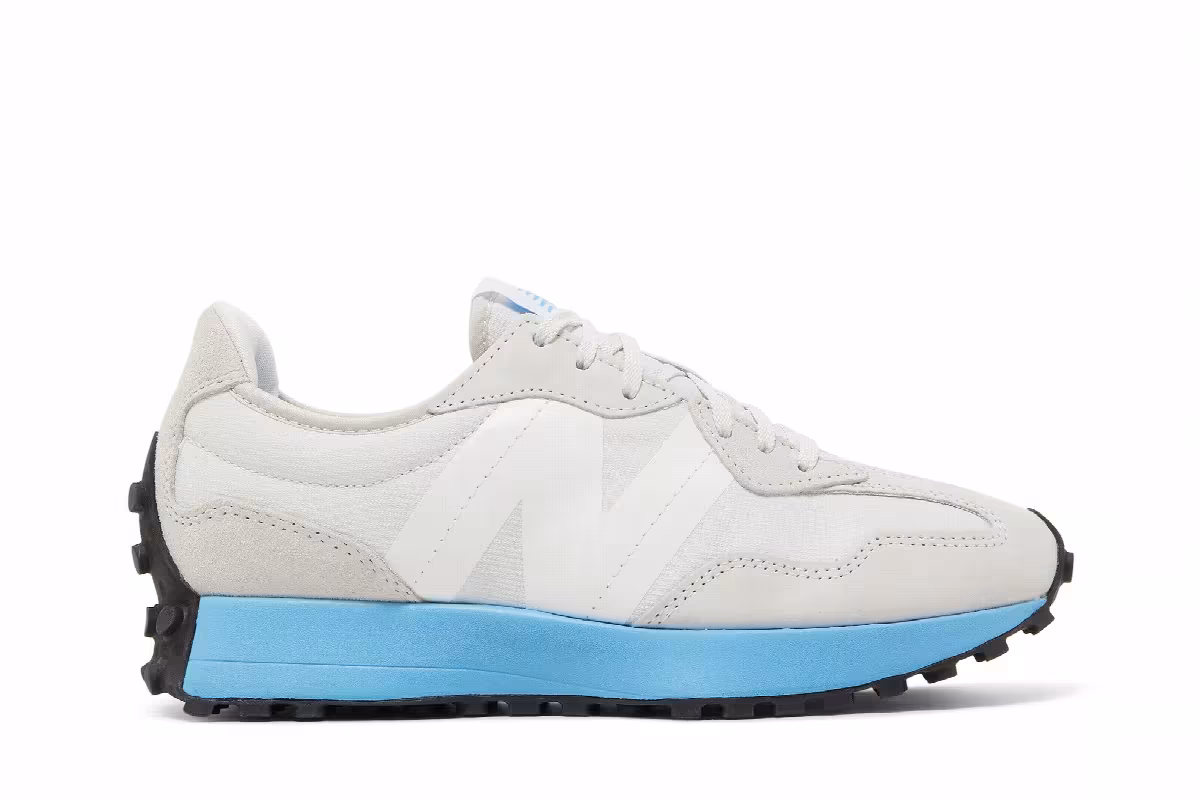 New Balance Women's 327 Nimbus Cloud Sky Blue, view 2