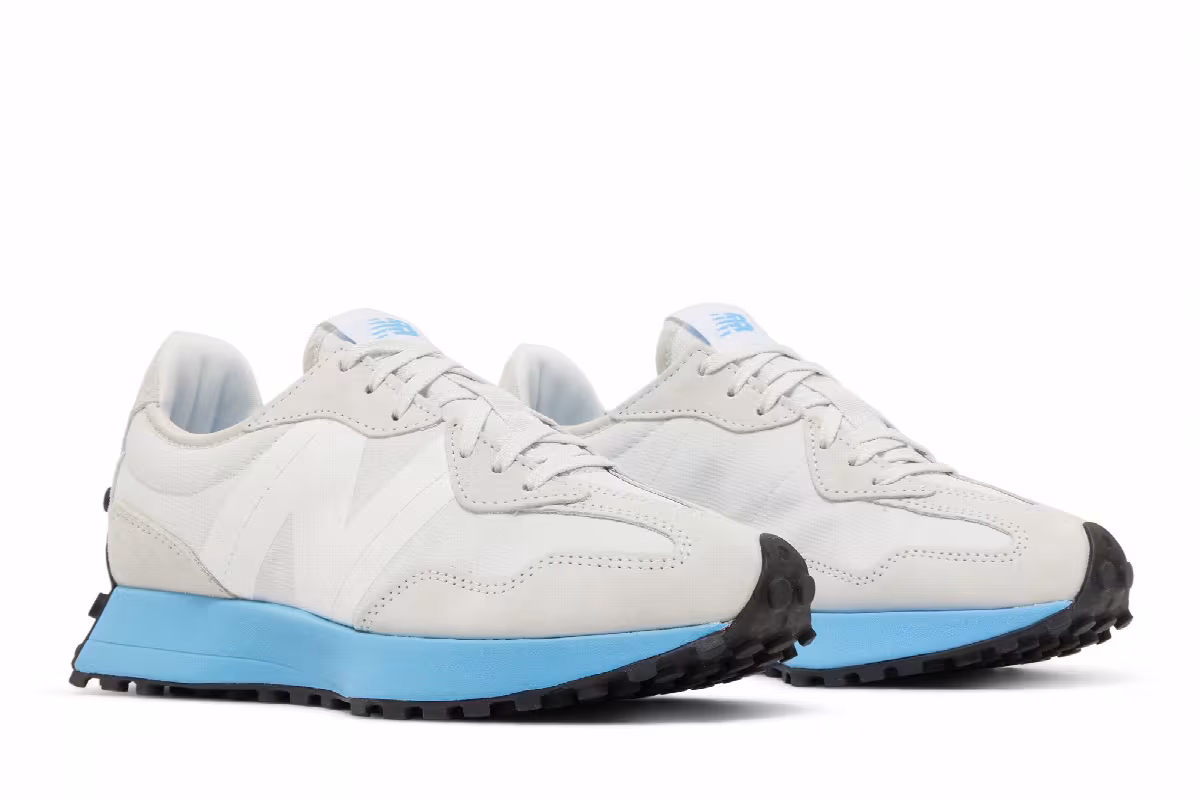 New Balance Women's 327 Nimbus Cloud Sky Blue, view 9