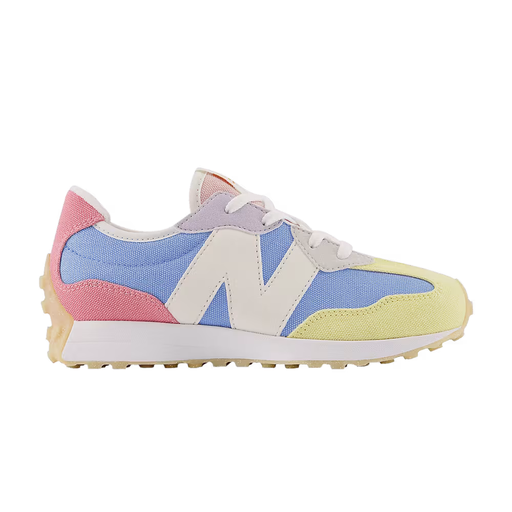 New Balance 327 Little Kid Wide Yellow Blue Red