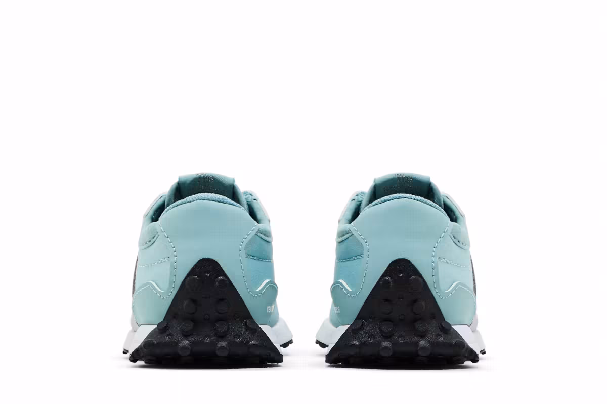 New Balance 327 Toddler Storm Blue Silver, view 7