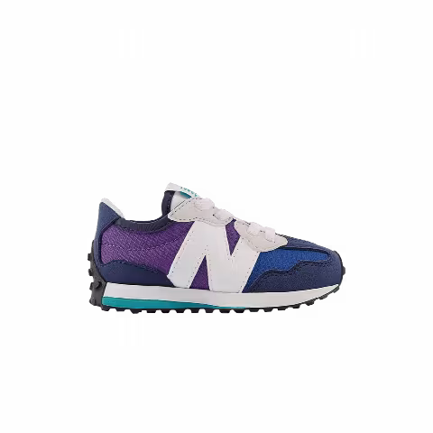New Balance 327 Bungee Lace Toddler Wide 'Natural Indigo Interstellar'
