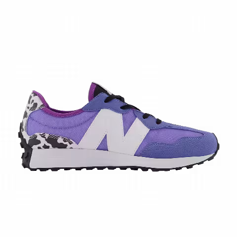 New Balance 327 Big Kid Wide 'Dalmatian'