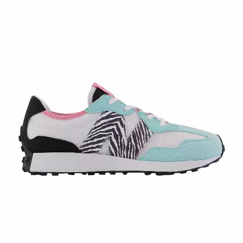 New Balance 327 Big Kid Wide 'Zebra'