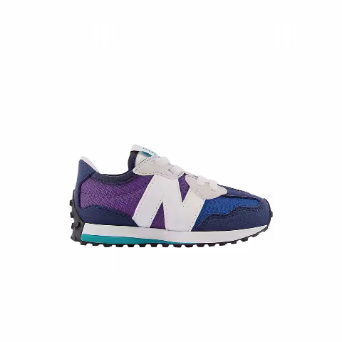 New Balance 327 Bungee Lace Toddler 'Natural Indigo Interstellar'
