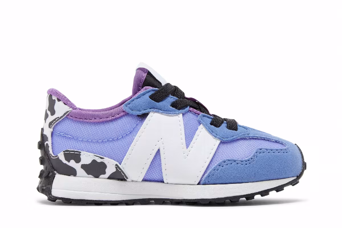New Balance 327 Toddler Dalmatian, view 2